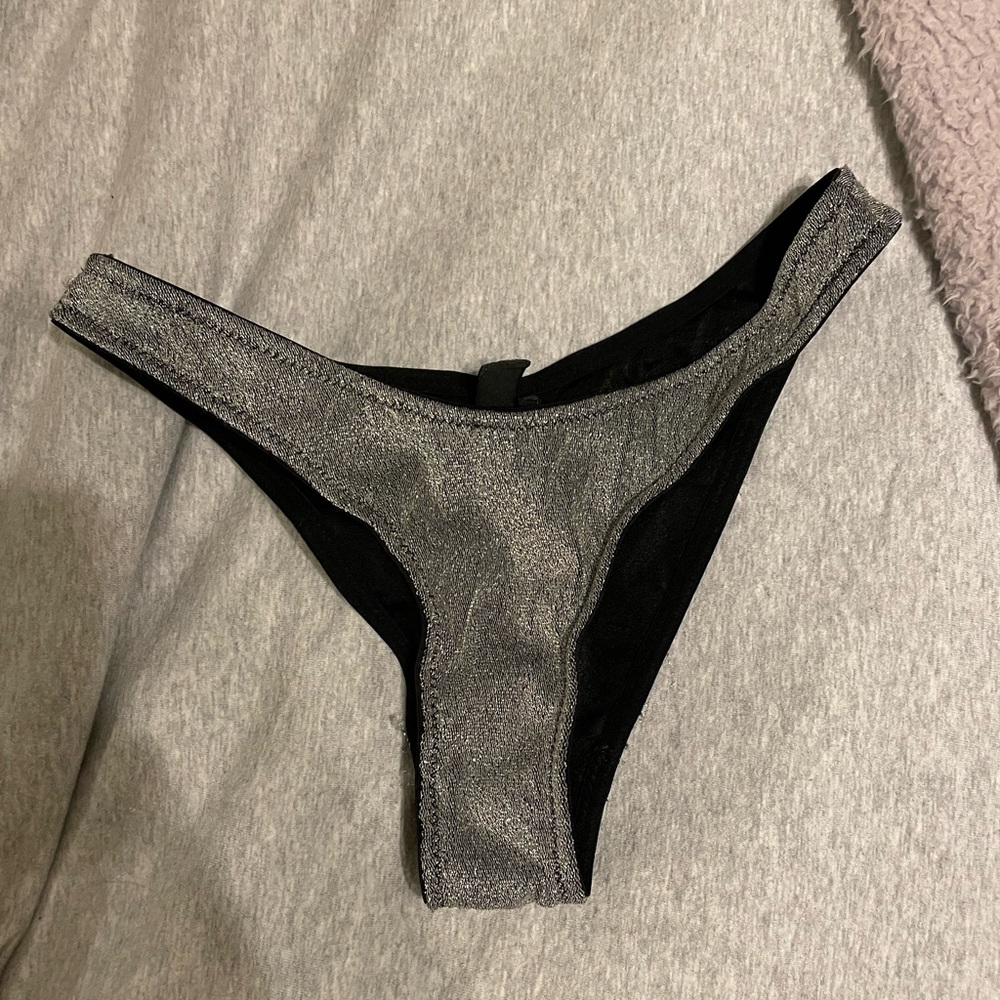 Triangl Mica Silver Sparkle Bottoms